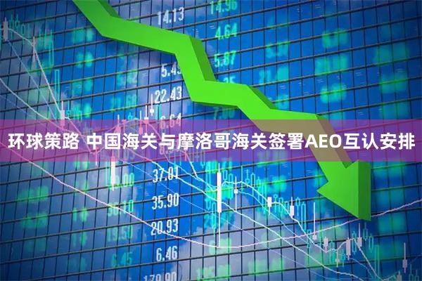 环球策路 中国海关与摩洛哥海关签署AEO互认安排