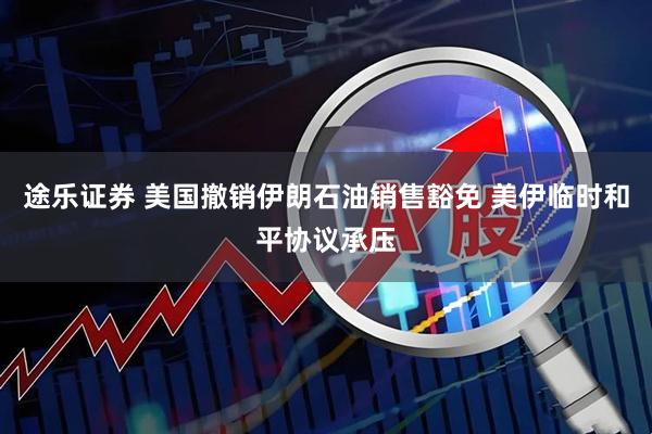 途乐证券 美国撤销伊朗石油销售豁免 美伊临时和平协议承压