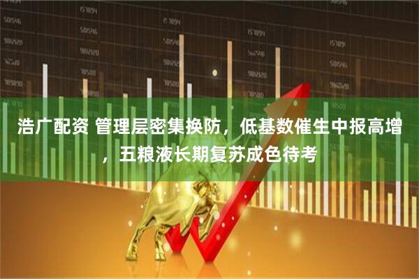 浩广配资 管理层密集换防，低基数催生中报高增，五粮液长期复苏成色待考